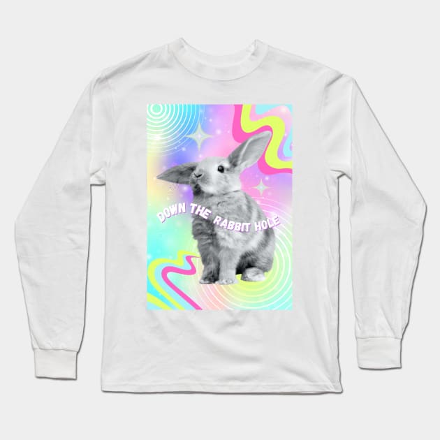 Down the Rabbit Hole Long Sleeve T-Shirt by TheSoldierOfFortune